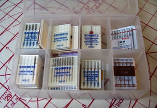 A Selection of Sewing Machine Needles