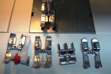 A Selection of Sewing Machine Feet